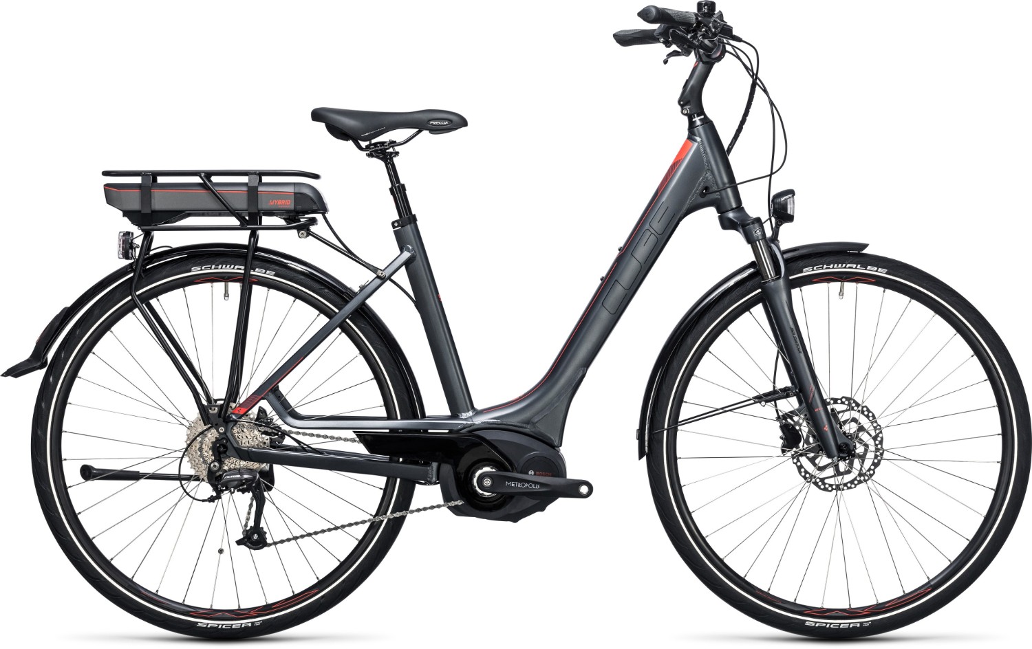 Cube Touring Hybrid Pro 500 Easy Entry  2017 - Electric Hybrid Bike product image