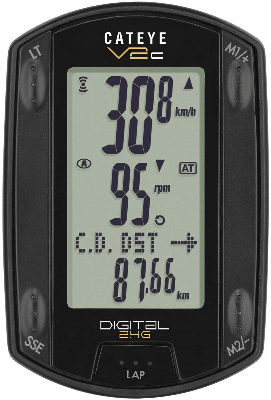 Cateye V2C Double Wireless Computer product image